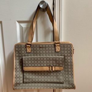 Nine West geometric square styled tote bag